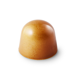 Crema Catalana bonbon met witte chocolade